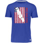 DAD AND SON FLAG FIST BUMP T-SHIRT YOUTH