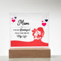 MOM, I AM SO GREATFUL SQUARE ACRYLIC