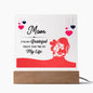 MOM, I AM SO GREATFUL SQUARE ACRYLIC