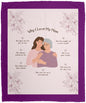 WHY I LOVE MY MOM BLANKET
