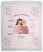 WHY I LOVE MY MOM BLANKET