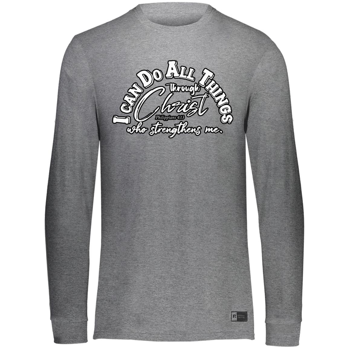 I CAN DO ALL THINGS TSHIRTS 64LTTM Essential Dri-Power Long Sleeve Tee