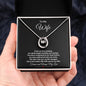 TO MY WIFE LUCKY NECKLACE