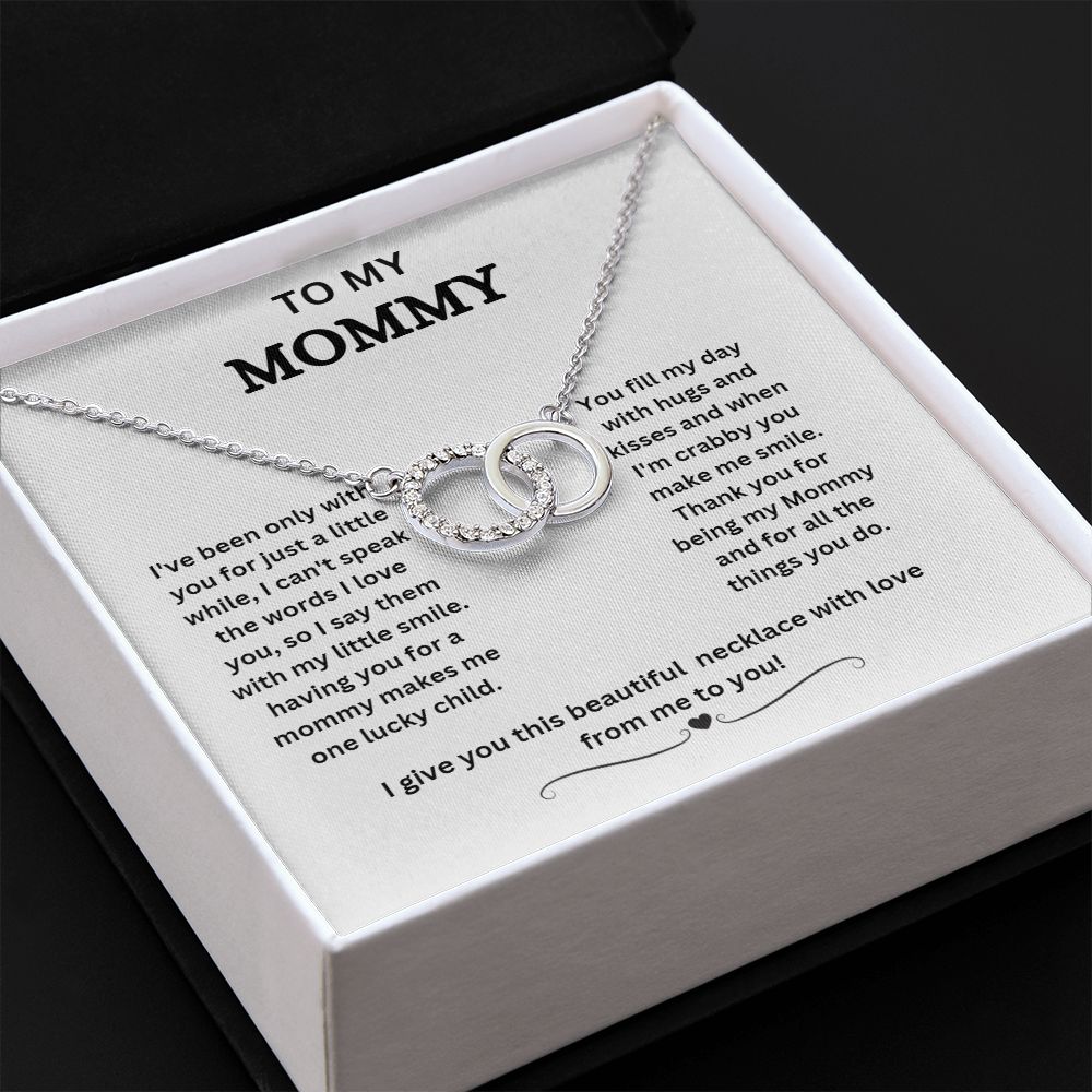 To My Mommy Perfect Pair necklace