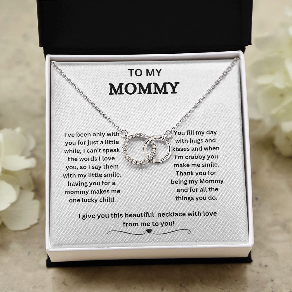 To My Mommy Perfect Pair necklace