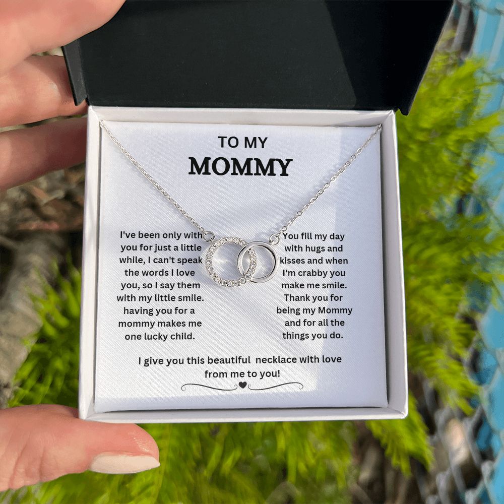 To My Mommy Perfect Pair necklace