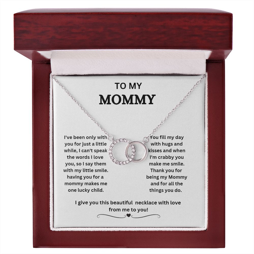To My Mommy Perfect Pair necklace