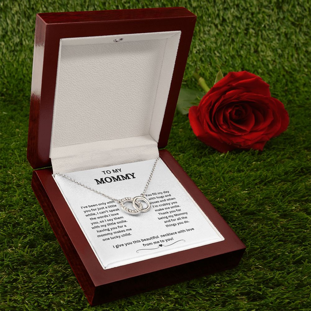 To My Mommy Perfect Pair necklace