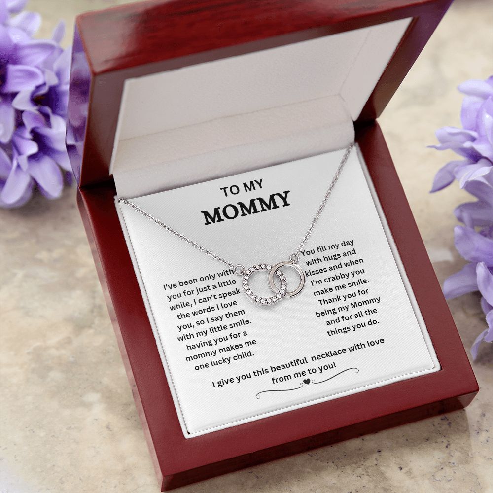 To My Mommy Perfect Pair necklace
