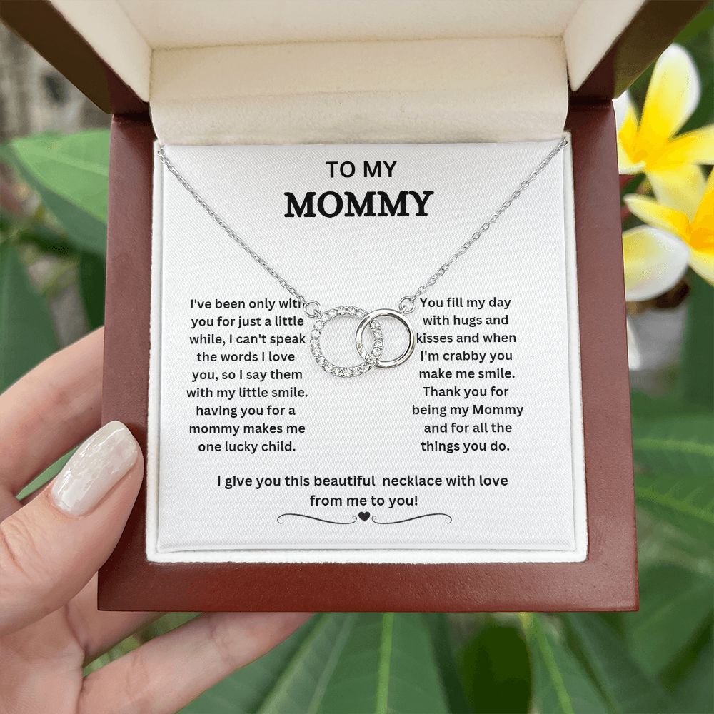 To My Mommy Perfect Pair necklace