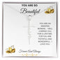 YOU ARE SO BEAUTIFUL FAITH CROSS NECKLACE