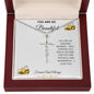 YOU ARE SO BEAUTIFUL FAITH CROSS NECKLACE