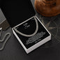 TOMY SON LOVE MOM CUBAN LINK CHAIN