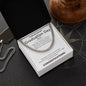 TO MY SON ON HIS GRADUATION DAY 2023 CUBAN CHAIN NECKLACE