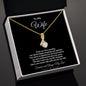 TO MY WIFE ALLURING BEAUTY NECKLACE
