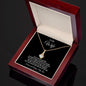 TO MY WIFE ALLURING BEAUTY NECKLACE