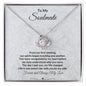 TO MY SOULMATE LOVE KNOT NECKLACE