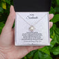 TO MY SOULMATE LOVE KNOT NECKLACE