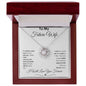 TO MY FUTURE WIFE LOVE KNOT NECKLACE