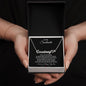 TO MY SOULMATE HEART NAME NECKLACE