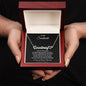 TO MY SOULMATE HEART NAME NECKLACE