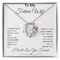 TO MY FUTURE WIFE FOREVER LOVE NECKLACE