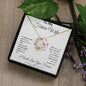 TO MY FUTURE WIFE FOREVER LOVE NECKLACE