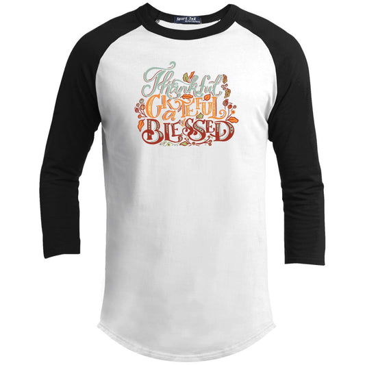 THANKFUL GREATFULL BLESSED YOUTH T-SHIRT