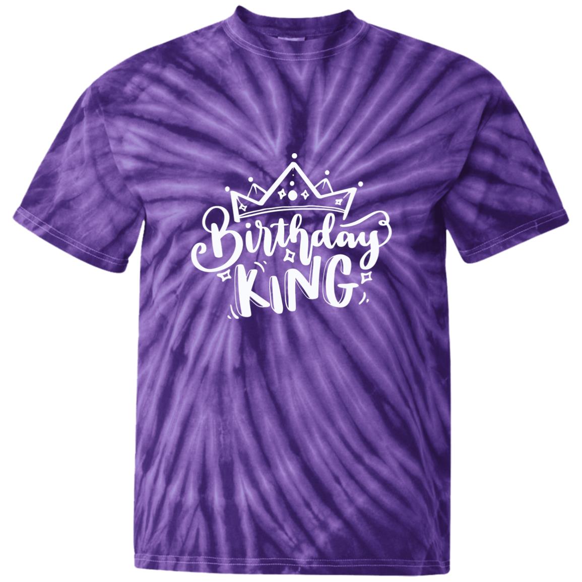 BIRTHDAY KING TIE DYE T-SHIRT