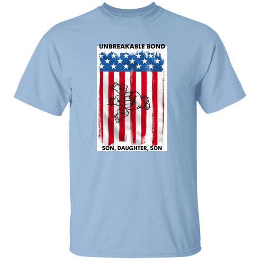 UNBREAKABLE BOND FATHER SON, DAUGHTER SON FLAG YOUTH TS