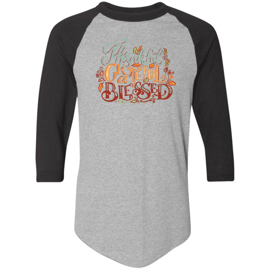 THANKFUL GREATFULL BLESSED LONG SLEEVE T-SHIRT