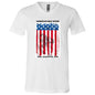 UNBREAKABLE BOND FATHER SON, DAUGHTER SON FLAG  V NECK TS