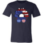 AMERICA RED WHITE BLUE T-SHIRT