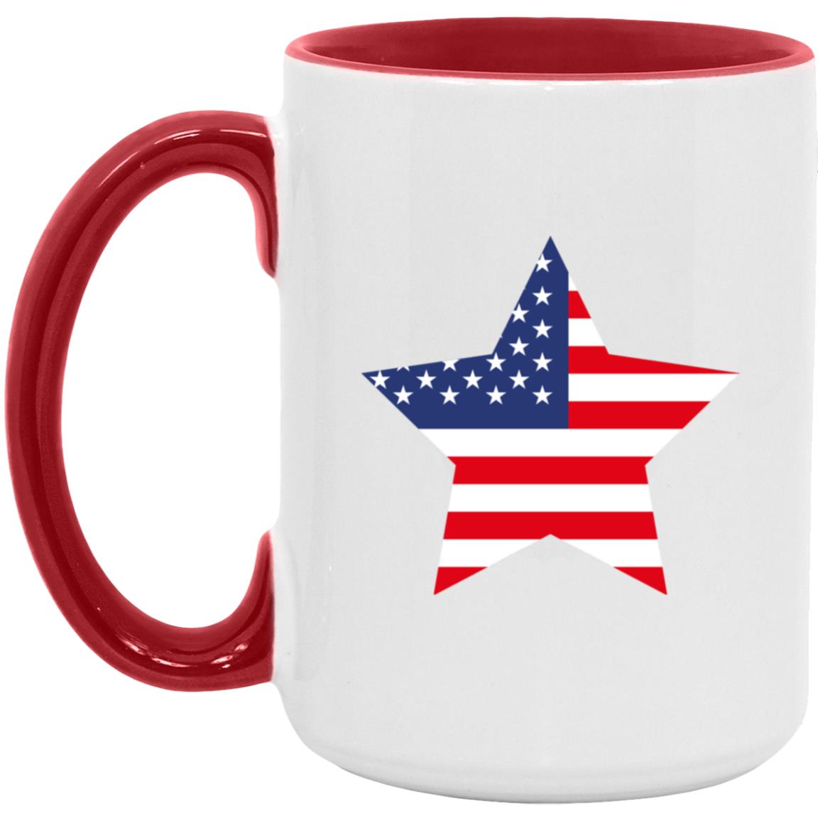 AMERICAN FLAG STAR CUP