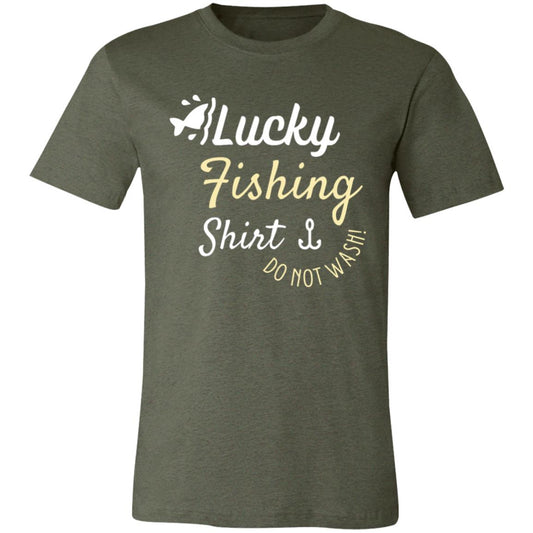 LUCKY FISHING T SHIRT ROUND NECK