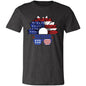 AMERICA RED WHITE BLUE T-SHIRT