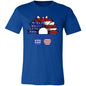 AMERICA RED WHITE BLUE T-SHIRT