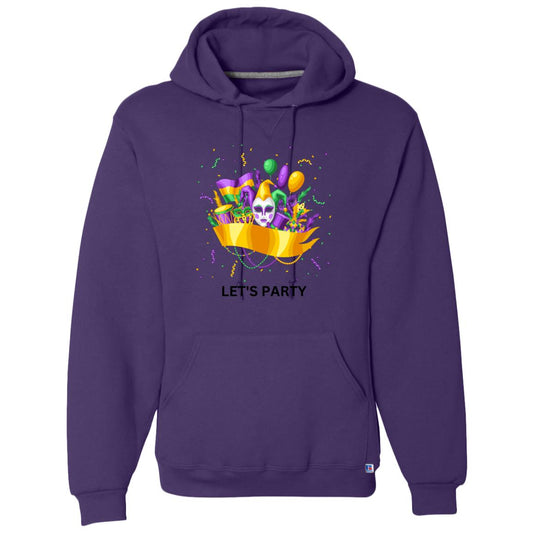 MARDI GRAS LET'S PARTY 02-23-23 695HBM Dri-Power Fleece Pullover Hoodie