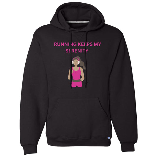 RUNNING KEEPS MY SERENITY HOODIE