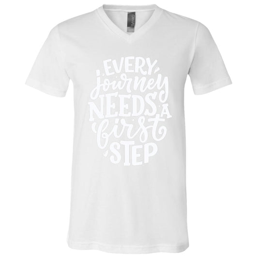 EVERY JOURNEY NEEDS A FIRST STEP  T-SHIRT