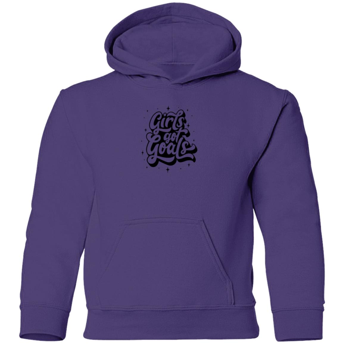 GIRLS GOT GOALS (YOUTH SIZES) G185B Youth Pullover Hoodie