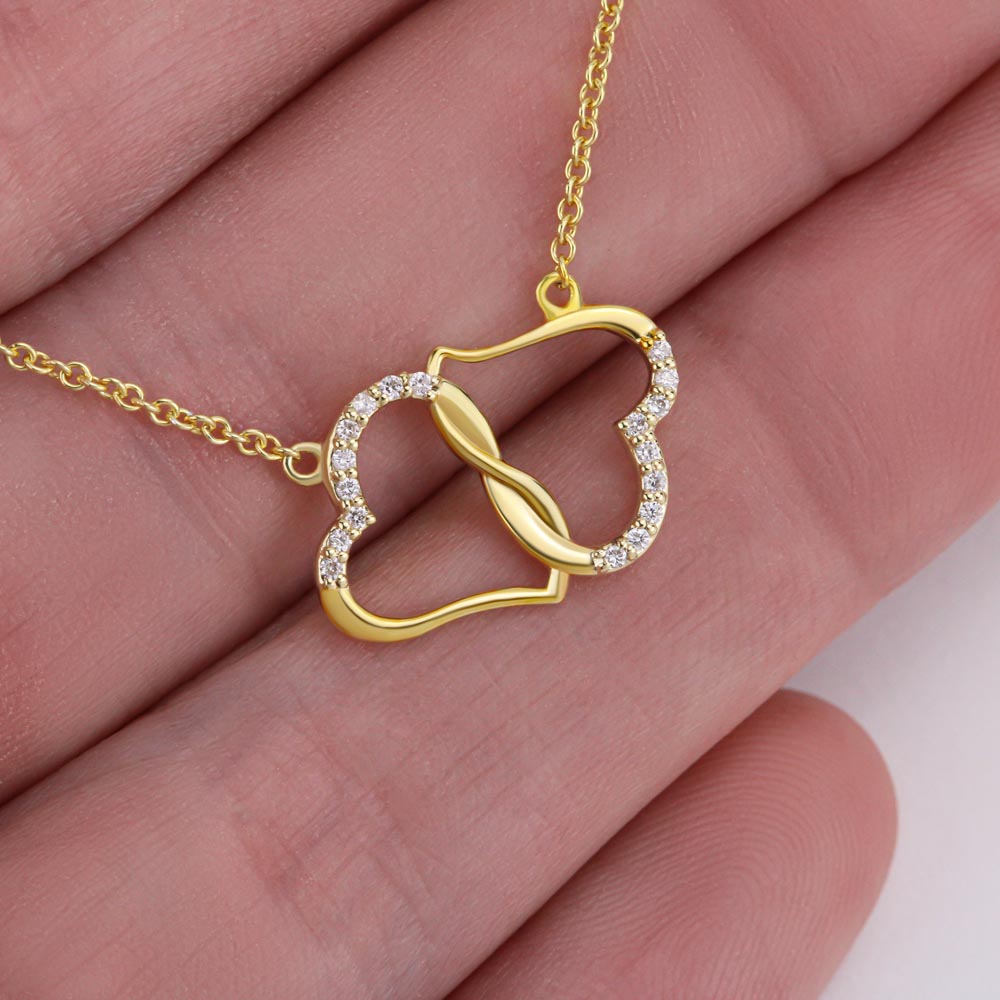 To My Dear Granddaughter Everlasting Love Necklace