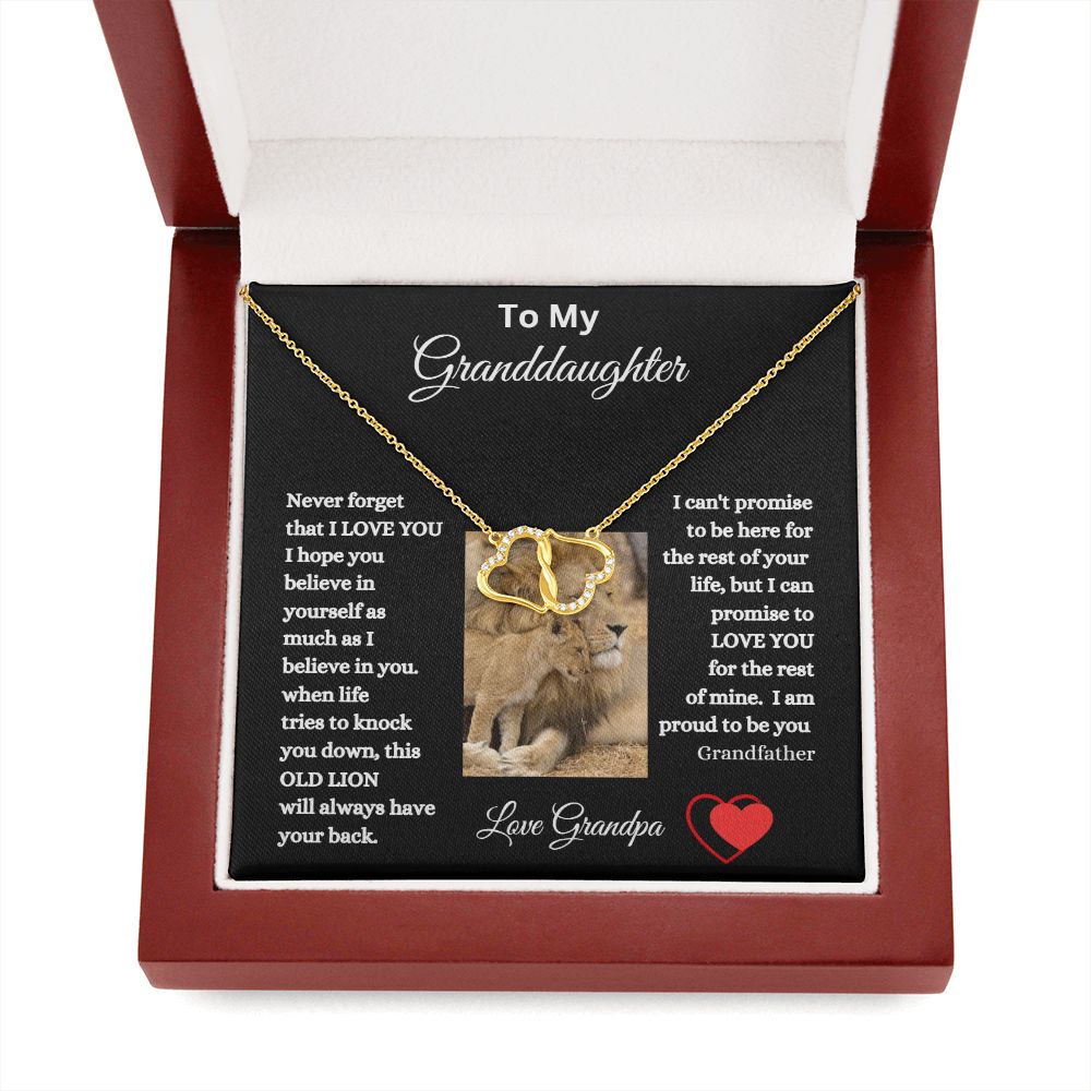 TO MY GRANDDAUGHTER EVERLASTING LOVE