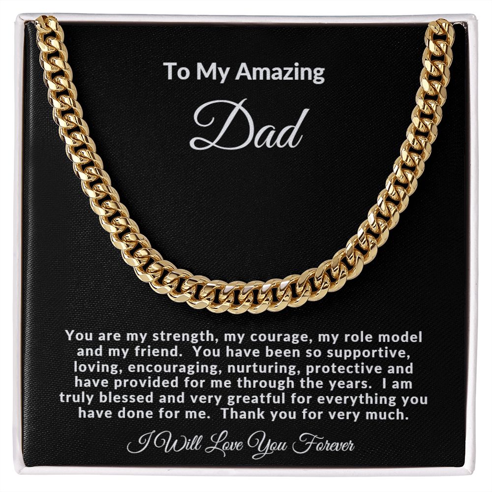 TO MY AMAZING DAD