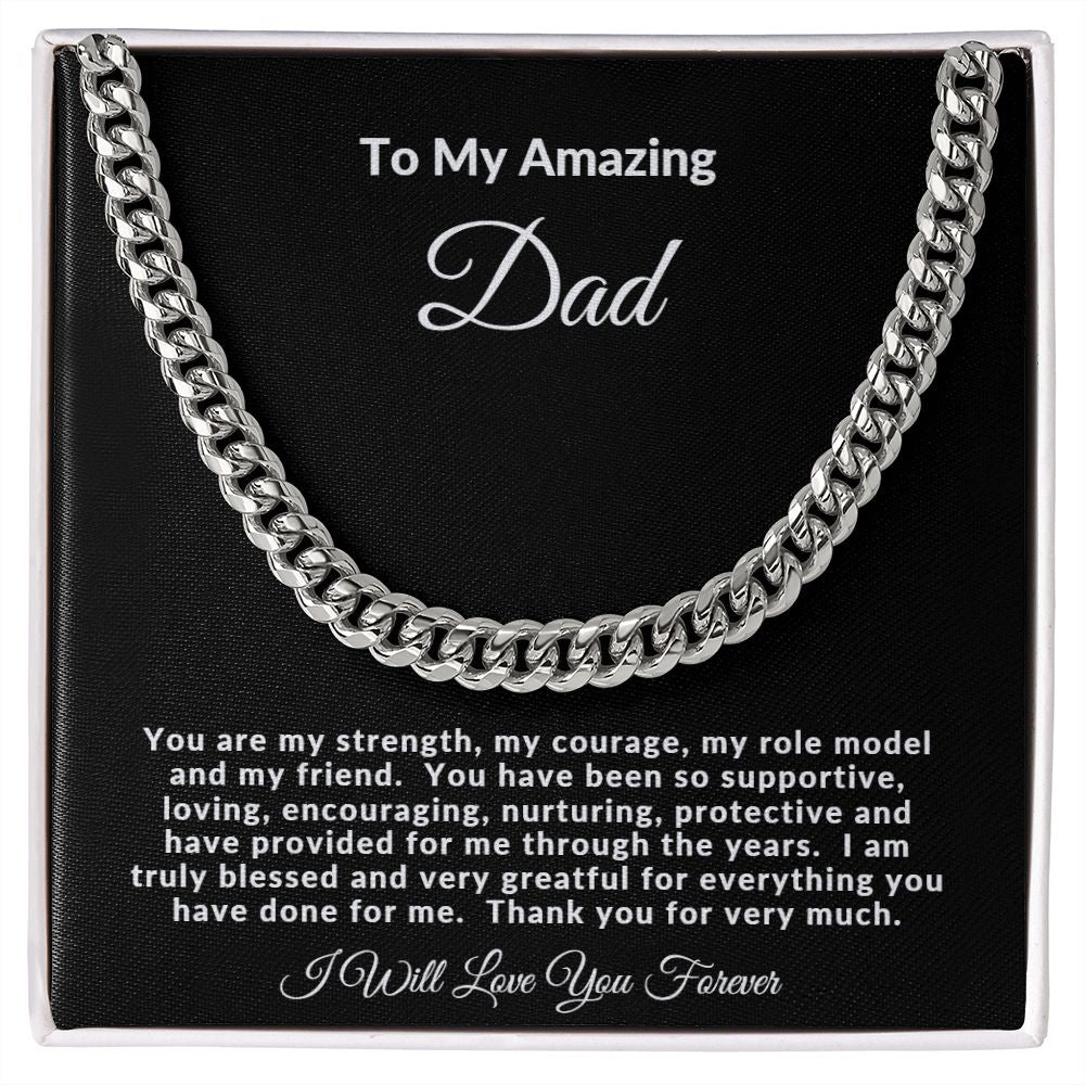 TO MY AMAZING DAD