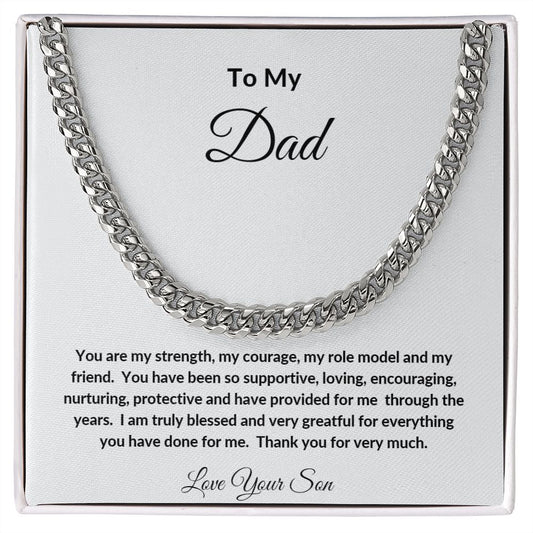 TO MY DAD LOVE YOR SON