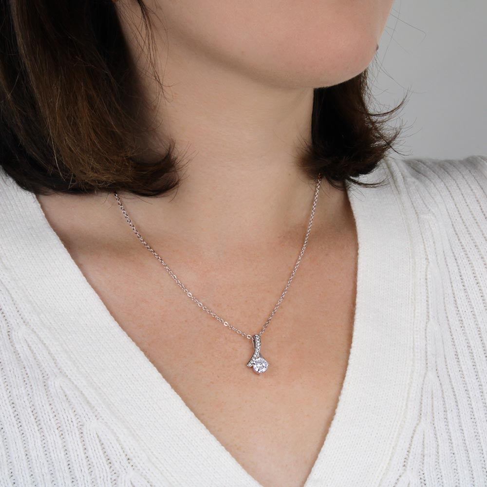 TO MY BEAUTIFUL WIFE ALLURING BEAUTY NECKLACE