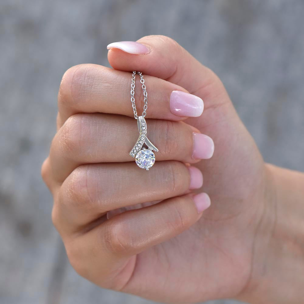 To My Smokin' Hot Wife Alluring Beauty Necklace