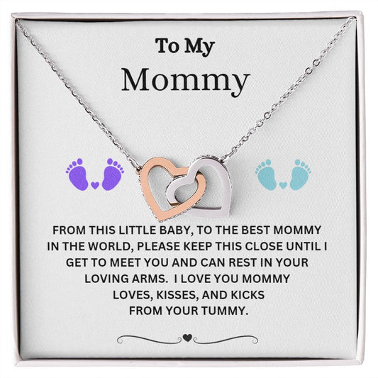 TO MY MOMMY INTERLOCKING NECKLACE