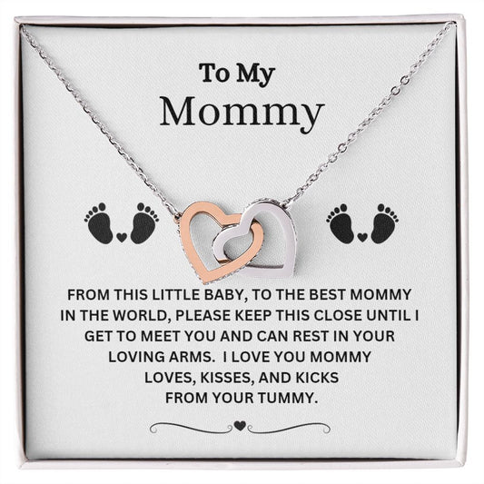 TO MY MOMMY INTERLOCKING NECKLACE